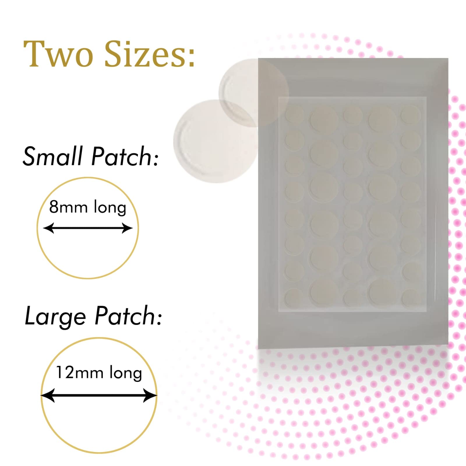 BELLEZIA Acne Pimple Patches - 72 Count Invisible Hydrocolloid Facial Stickers for Overnight Pimple Treatment & Acne Absorbing (36×2=72 Patches) | Gentle on Skin, Perfect for Daily Use, Travel & Emergency Breakouts