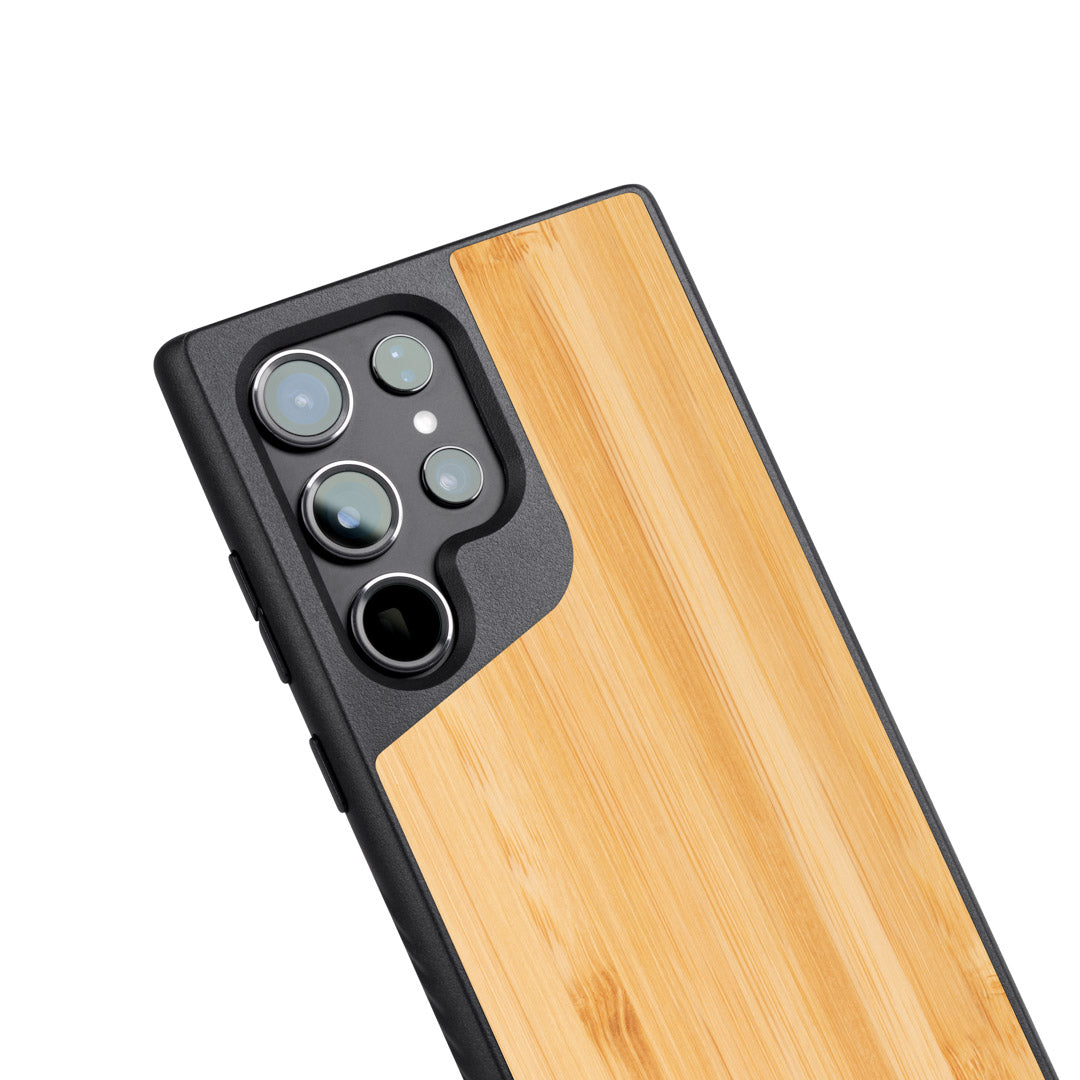 MagSafe® Compatible Bamboo Phone Case for iPhone 14 Pro Max - Eco-Friendly Wooden Cover with Wireless Charging Support - Perfect for Outdoor Adventures & Daily Protection