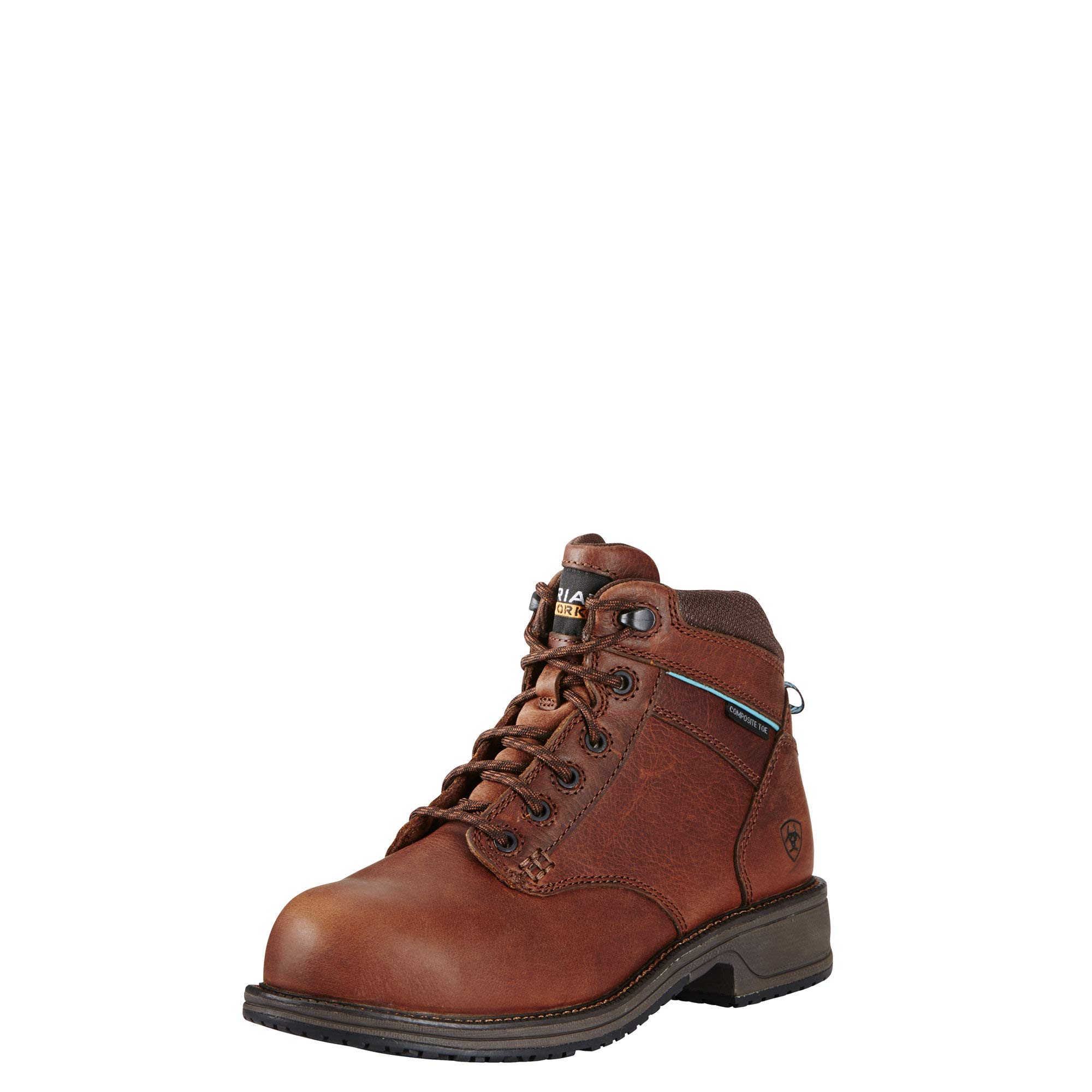 Ariat Women's Composite Toe Work Boots - Comfortable Mid Lace Casual Work Shoes for Women - Perfect for Construction, Warehouse & Outdoor Jobs
