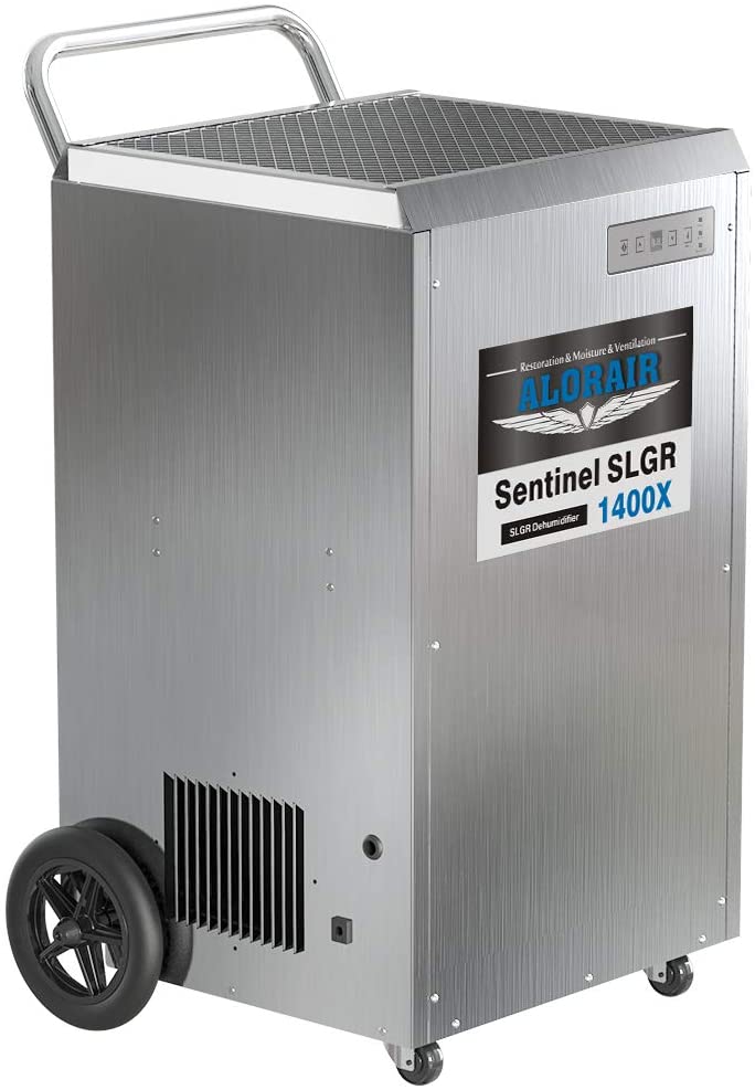 AlorAir Sentinel SLGR 1400X 140-Pint Commercial Dehumidifier with Built-in Condensate Pump - Ideal for Basements, Crawl Spaces & Large Rooms