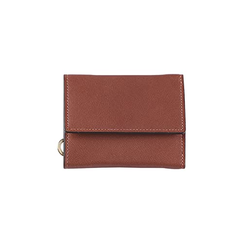 OROM Wild Elk Leather Trifold Wallet for Men - Ultra Slim & Compact RFID Blocking Minimalist Wallet - Perfect for Everyday Carry, Travel & Business Use