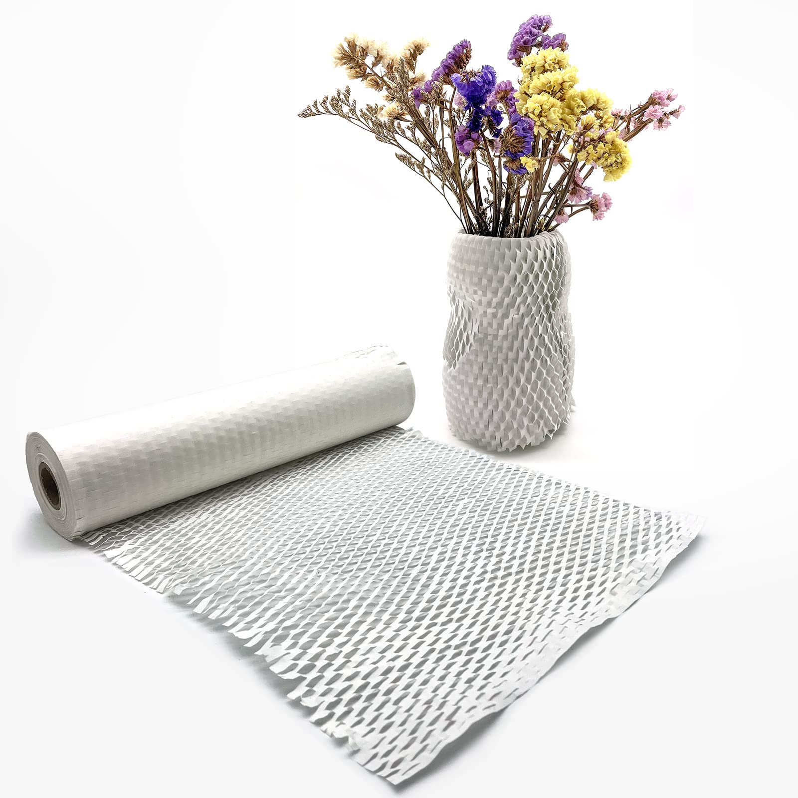 **Eco-Friendly Honeycomb Packing Paper Roll - 12