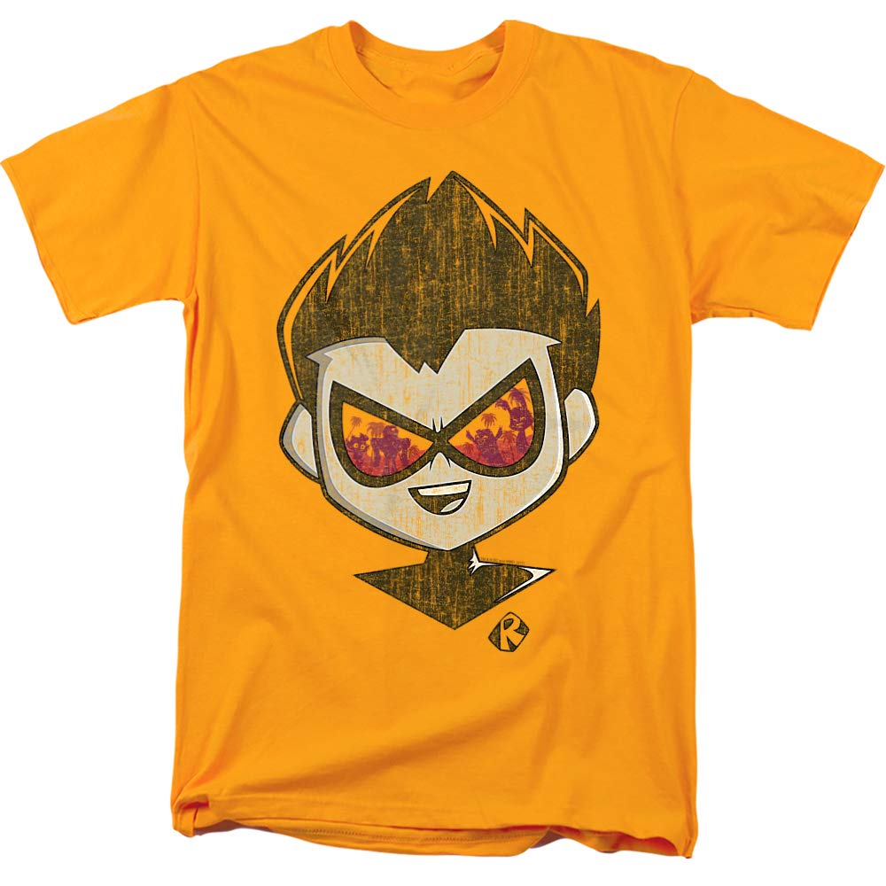 Teen Titans Go! to The Movies Beachy Robin Graphic T-Shirt - Unisex Adult Cotton Tee for Men & Women | Casual Wear, Cosplay, Superhero Fan Gift