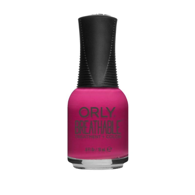 ORLY BREATHABLE Berry Intuitive Nail Polish - 0.6oz Vegan & Cruelty-Free Gel-Like Polish - Long Lasting Chip-Resistant Formula for Salon-Quality Manicures at Home - Perfect for Everyday Wear & Special Occasions