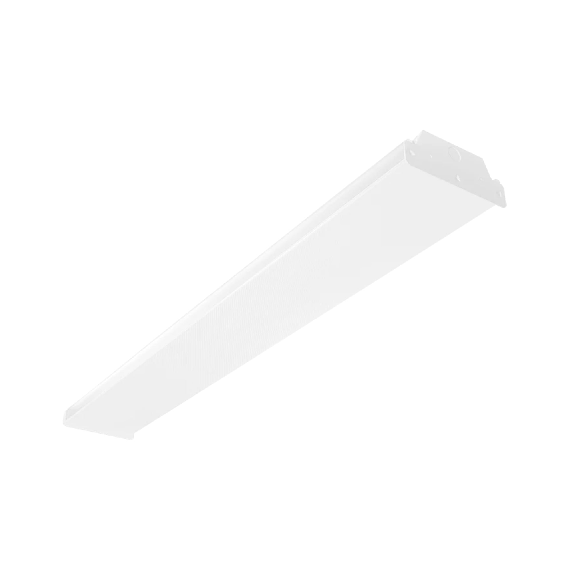 4ft LED Wrap Light Fixture - 40W, 5540 Lumens, 3500K/4000K/5000K Color Temperature, 120-277V - Energy Efficient Shop Lighting for Garages, Warehouses & Commercial Spaces