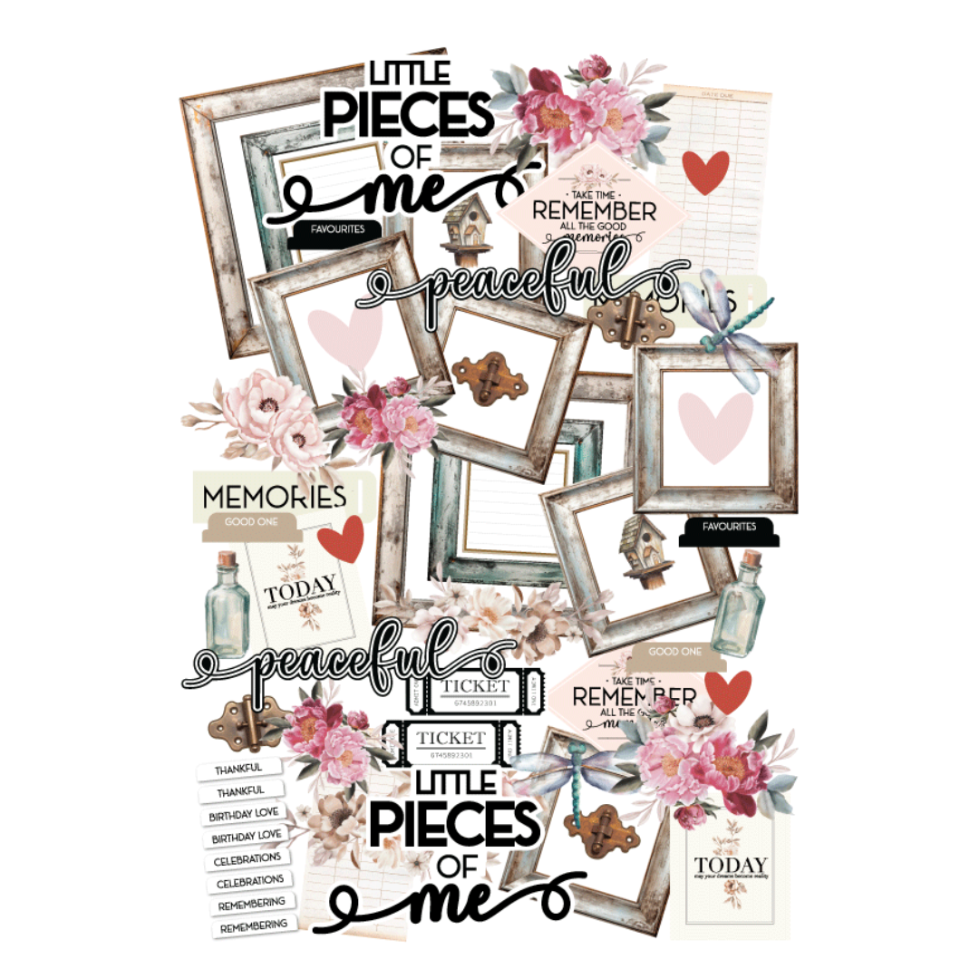 Vintage Walls Creative Cuts - Unique Wall Decor for Home & Office - Perfect for Living Room, Bedroom, and Workspace Decoration