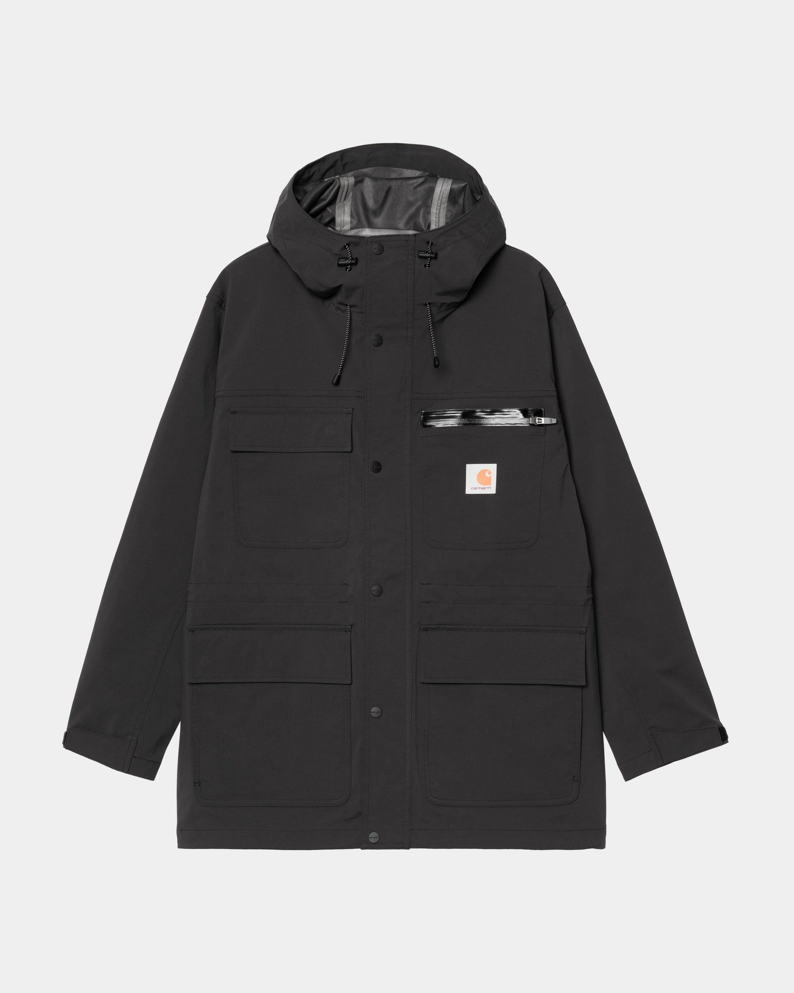 Bowden Jacket - Black | Waterproof & Windproof Outdoor Jacket for Hiking, Camping & Daily Wear