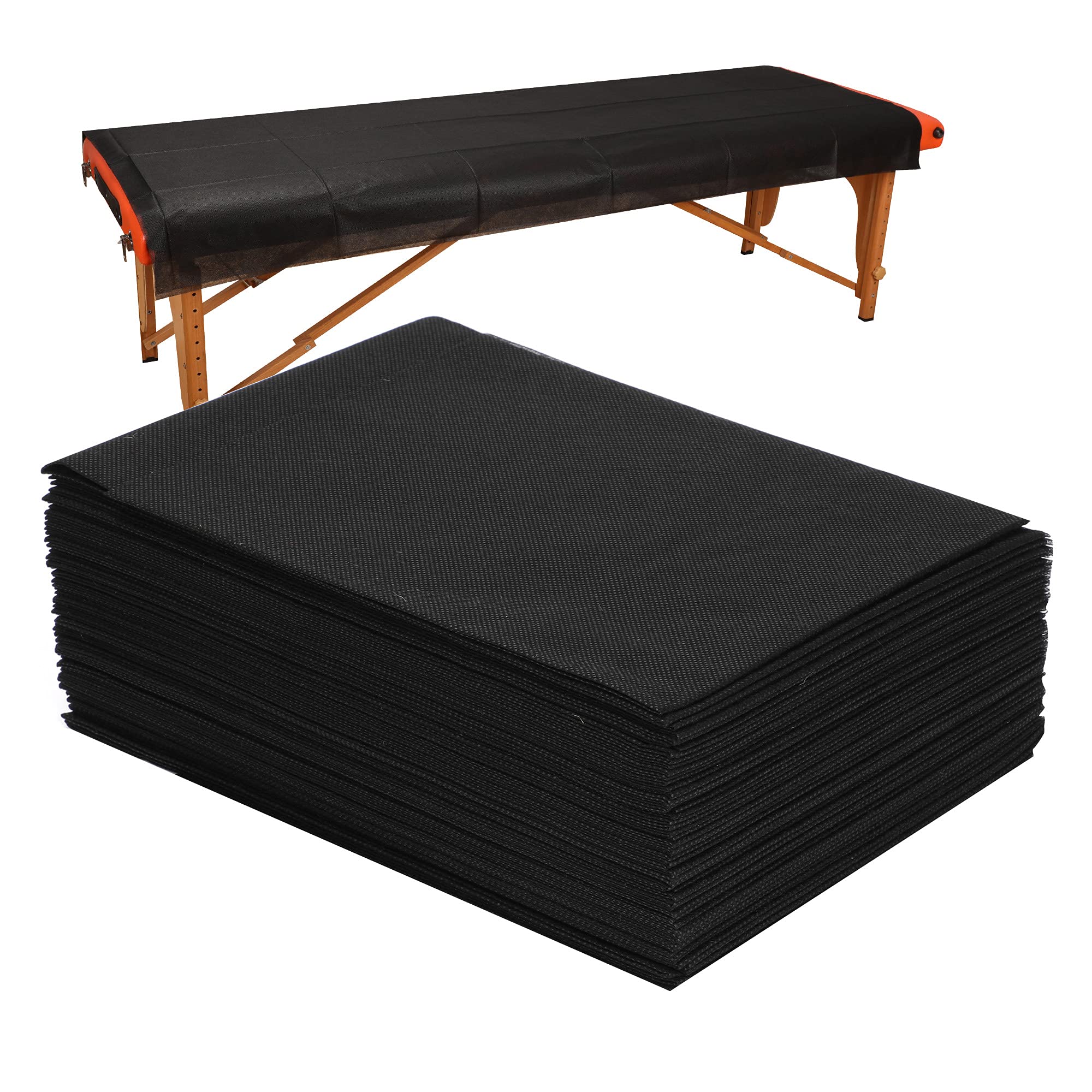 20 Pack Disposable Massage Table Sheets Set - 31