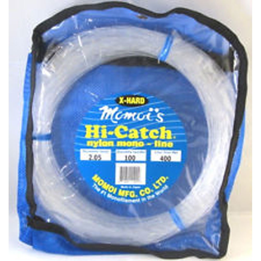 Momoi 11600 X-Tra Hard Leader Mat - Premium Fishing Line for Saltwater & Freshwater - Perfect for Bass, Trout & Big Game Fishing