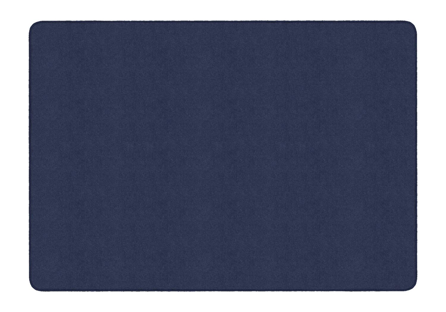 Premium Amerisoft Navy Blue 6' x 9' Rectangular Classroom Rug for Schools - Durable & Comfortable Floor Mat for Learning Areas, Reading Corners, and Play Spaces
