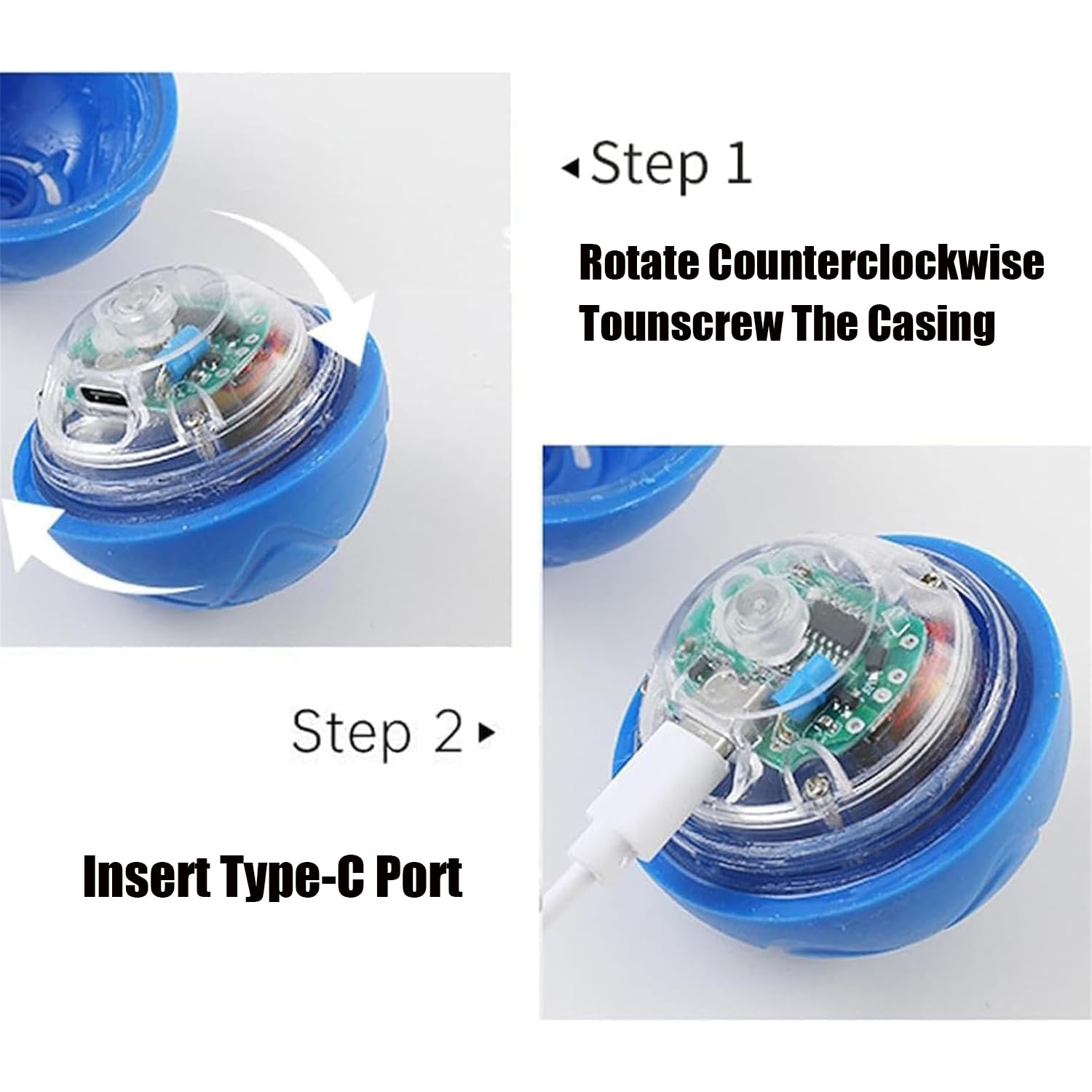 Interactive Shaky Ball Toy for Dogs - Vibrating & Automatic Moving Dog Ball for Small, Medium & Large Breeds - Blue Pet Toy for Indoor & Outdoor Play