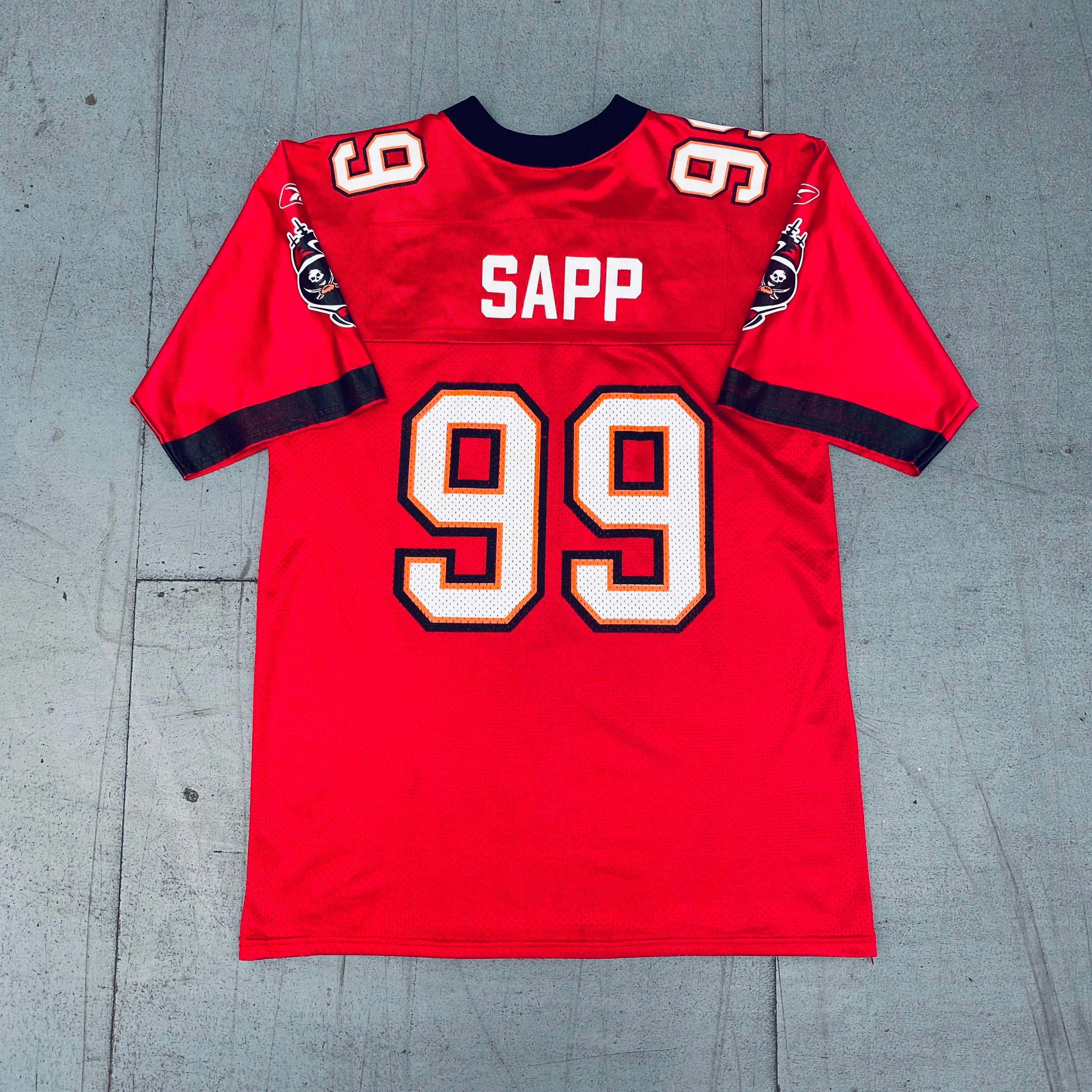 Warren Sapp Tampa Bay Buccaneers 2002-2003 Men's Jersey - Authentic NFL Football Jersey for Fans, Collectors & Game Day Outfits