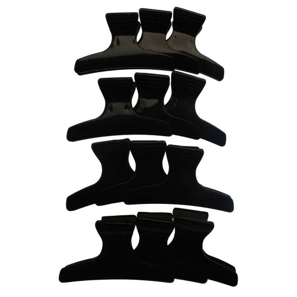 12pcs Hair Butterfly Clips Set - Cute Hair Accessories for Women & Girls - Perfect for School, Parties & Everyday Styling