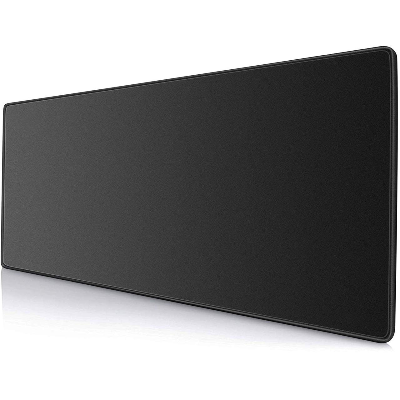 Premium Large Gaming Mouse Pad (31.5x11.8in) - Non-Slip Rubber Base, Waterproof Keyboard Mat with Textured Cloth Surface for PC, Laptop, Office & Esports Gaming - Black | Perfect for Gamers, Programmers & Office Workers