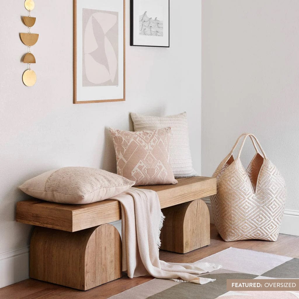 Cielo Baskets - Handmade Natural Woven Baskets for Home Decor, Storage & Organization - Perfect for Living Room, Bedroom & Bathroom