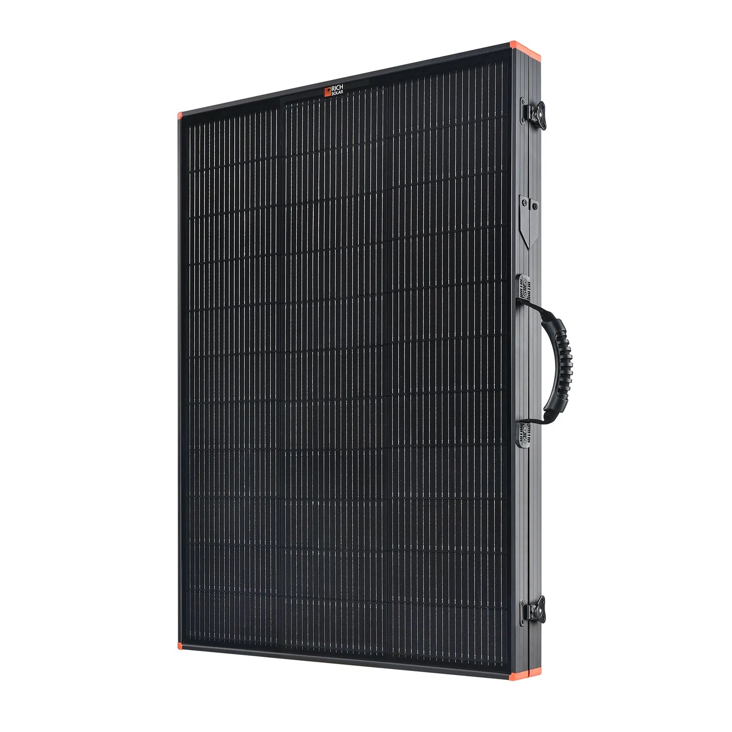 Rich Solar MEGA 200W Portable Solar Panel Kit - Foldable Briefcase Design for RV, Camping, Emergency Power & Off-Grid Charging (200 Watt Solar Charger)