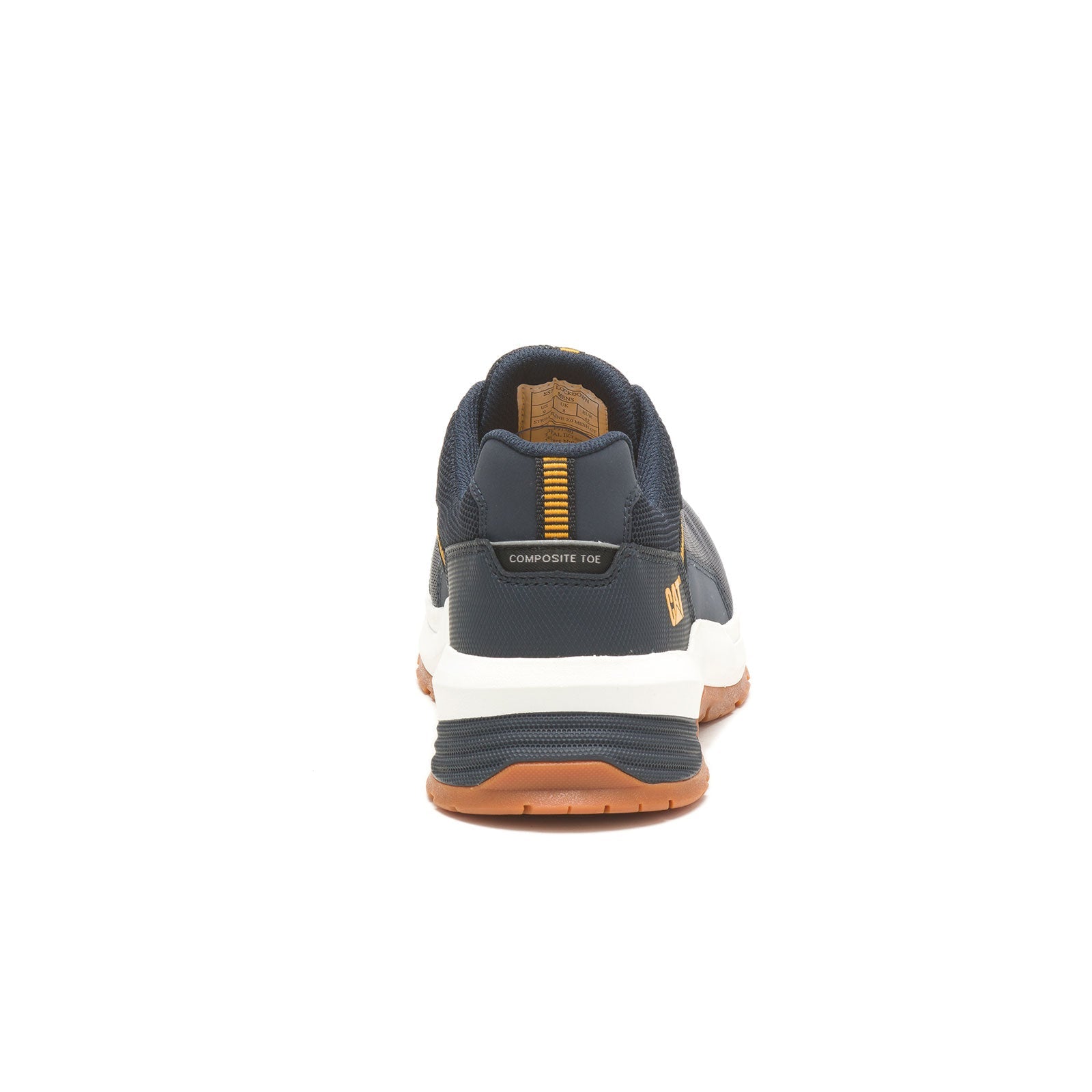 Streamline 2.0 Composite Toe Mesh Work Shoes for Men - Navy Blue Safety Shoes - Lightweight & Breathable for Construction, Warehouse & Industrial Work