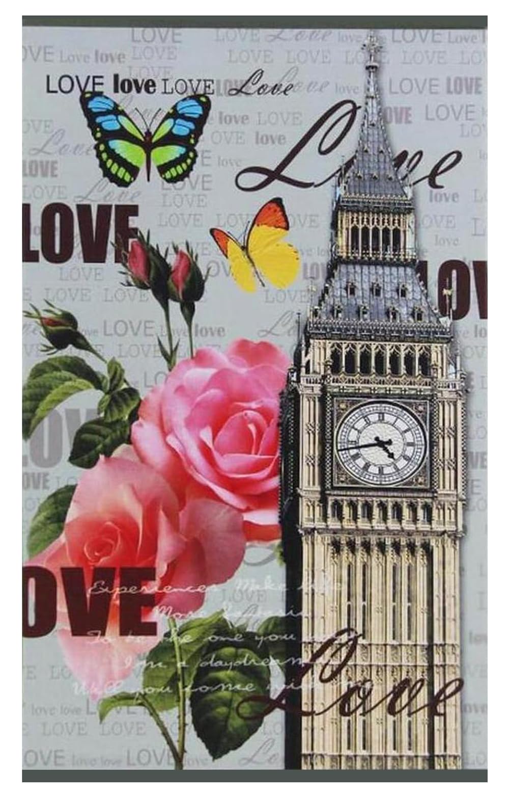 4x6 Photo Album with 300 Pockets - Premium Wedding, Family & Baby Memory Book for Anniversary, Vacation, Birthday & Christmas Gifts | London Bell Tower Design | Perfect for Home Decor, Scrapbooking & Photo Preservation