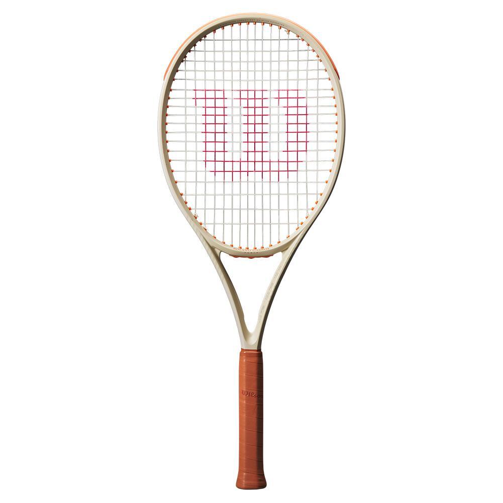 Wilson Clash 100L v2 Roland Garros 2024 Tennis Racket - Lightweight Performance Racquet for Women & Men | Perfect for Clay Courts & Tournament Play
