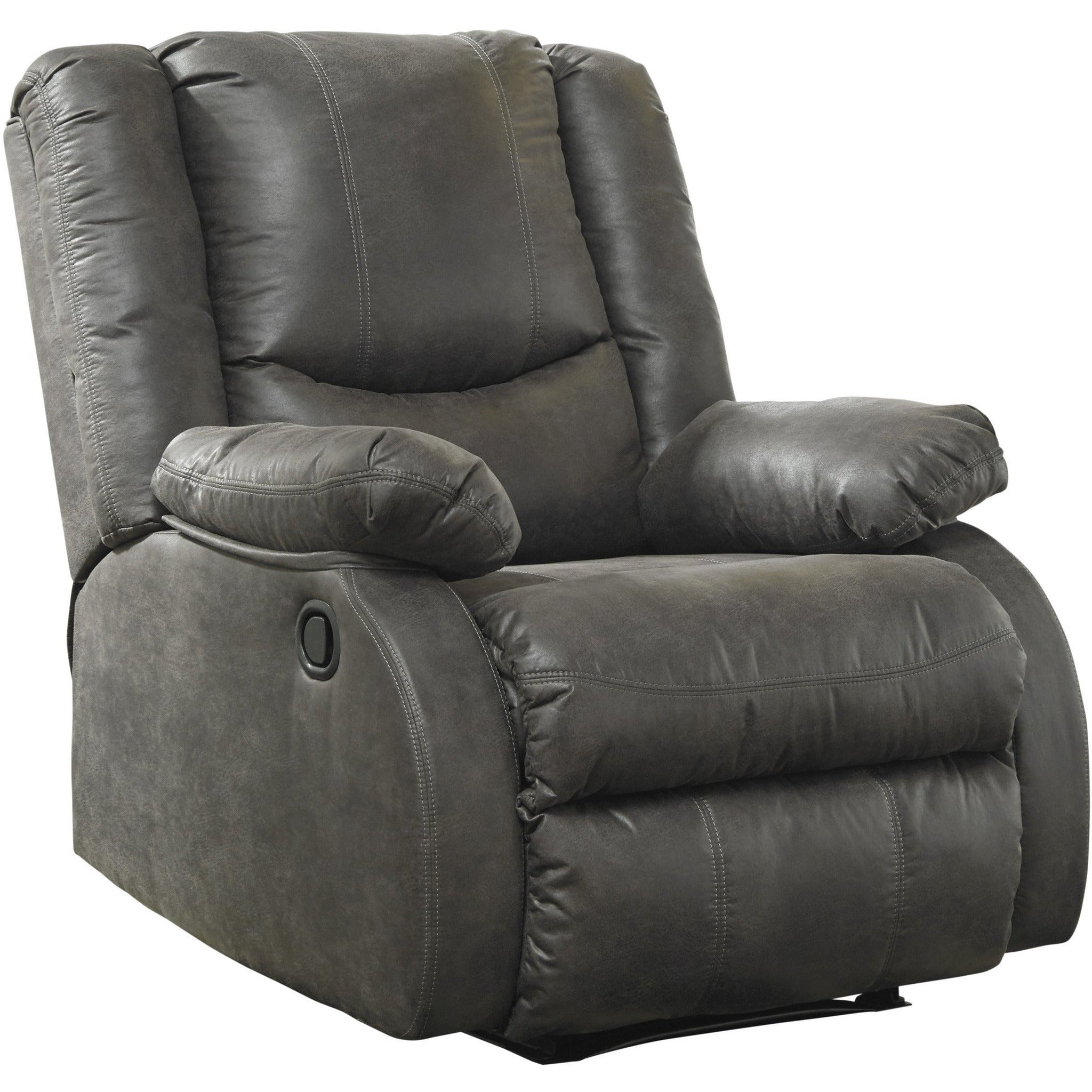 Bladewood Zero Wall Recliner - Power Lift Reclining Chair with Massage & Heat for Elderly, Living Room, Home Theater (Modern Grey Fabric) - Perfect for Relaxing, Watching TV & Napping