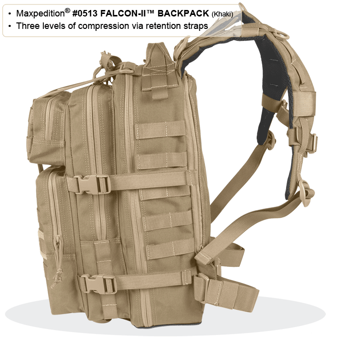 Falcon II 23L Waterproof Hiking Backpack - Lightweight Travel Daypack for Men & Women - Perfect for Outdoor Camping, Hiking, and Daily Commute