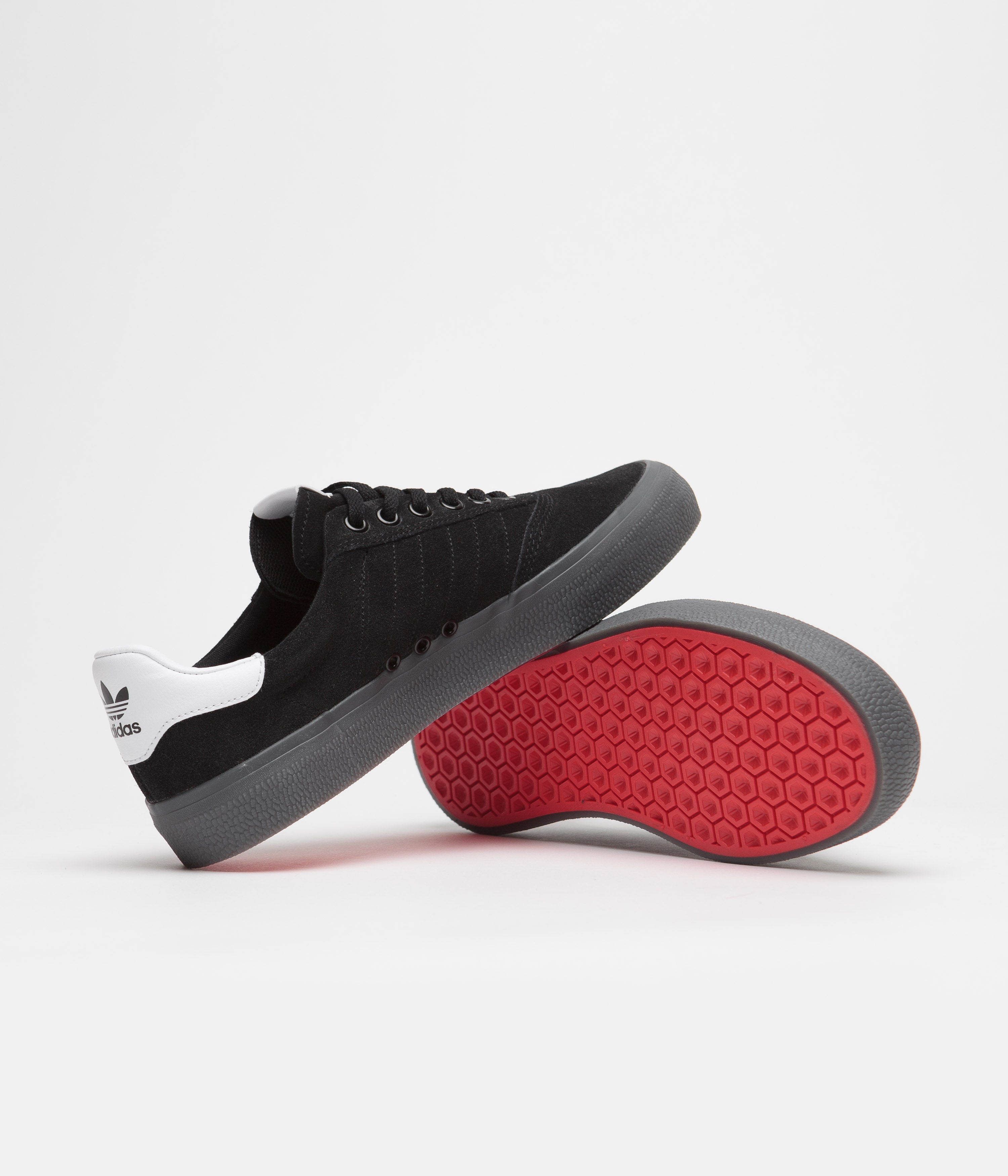 Adidas 3MC Running Shoes for Men - Core Black/FTWR White/Better Scarlet - Lightweight Comfortable Sneakers for Jogging, Gym Workouts & Daily Wear
