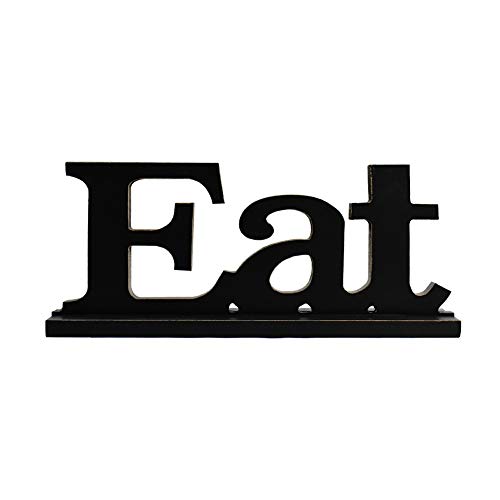 Black Eat Sign