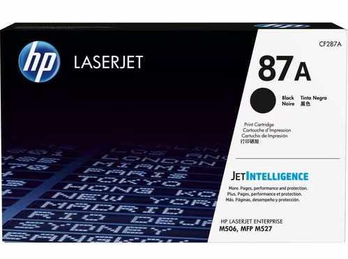 Original HP 87A Black Toner Cartridge - Compatible with HP LaserJet Pro Printers - High Yield Replacement for Home & Office Use