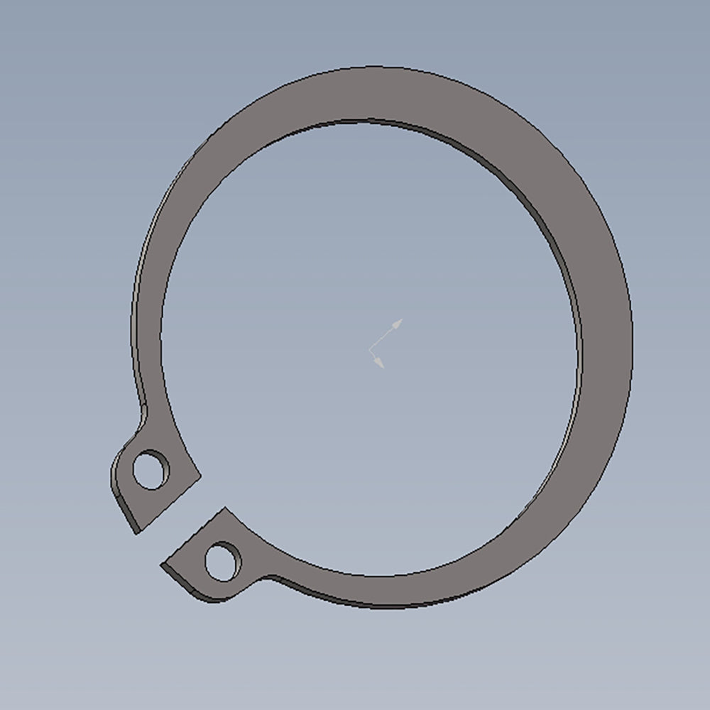 High-Quality TDS 250-12 Circlip for Shaft D25mm | Industrial Machinery & Automotive Parts Replacement | Perfect for Bearings, Gears, and Mechanical Assemblies