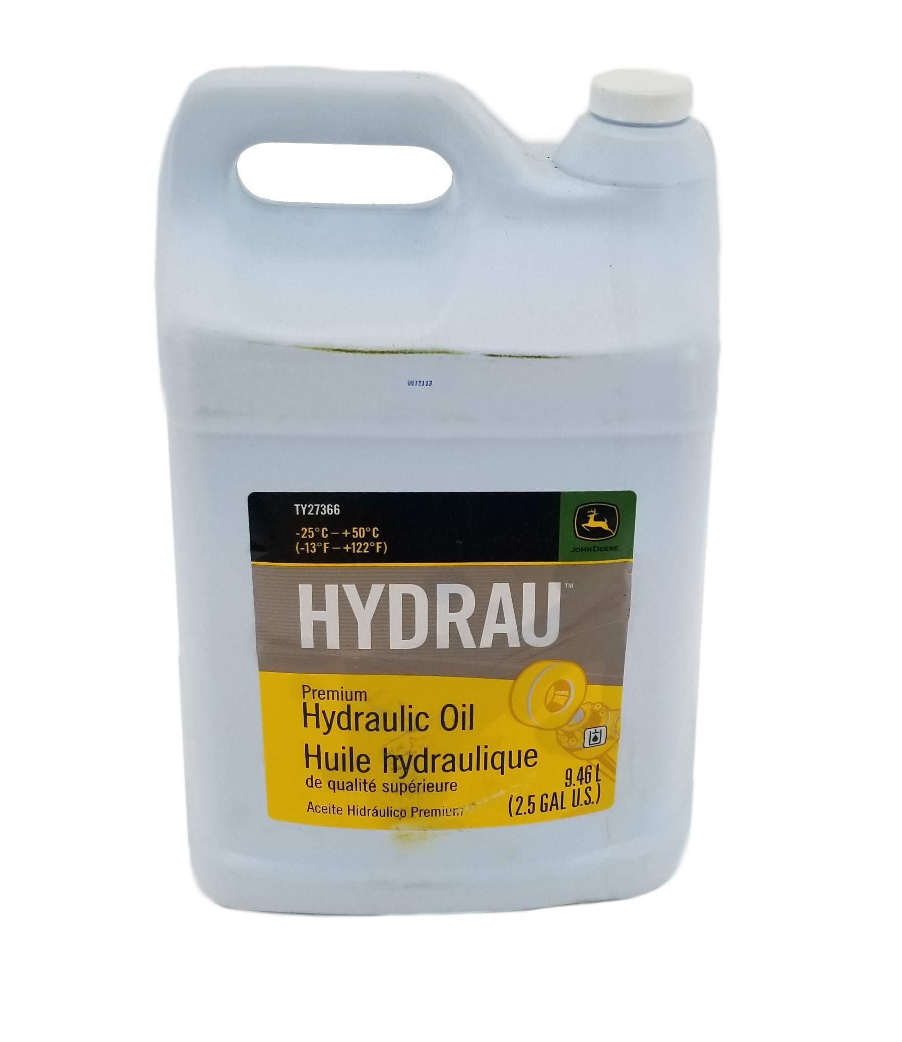 John Deere TY27366 Original Equipment Hydraulic Oil - Premium Quality for Tractors & Heavy Machinery - Ideal for Farming, Construction & Equipment Maintenance