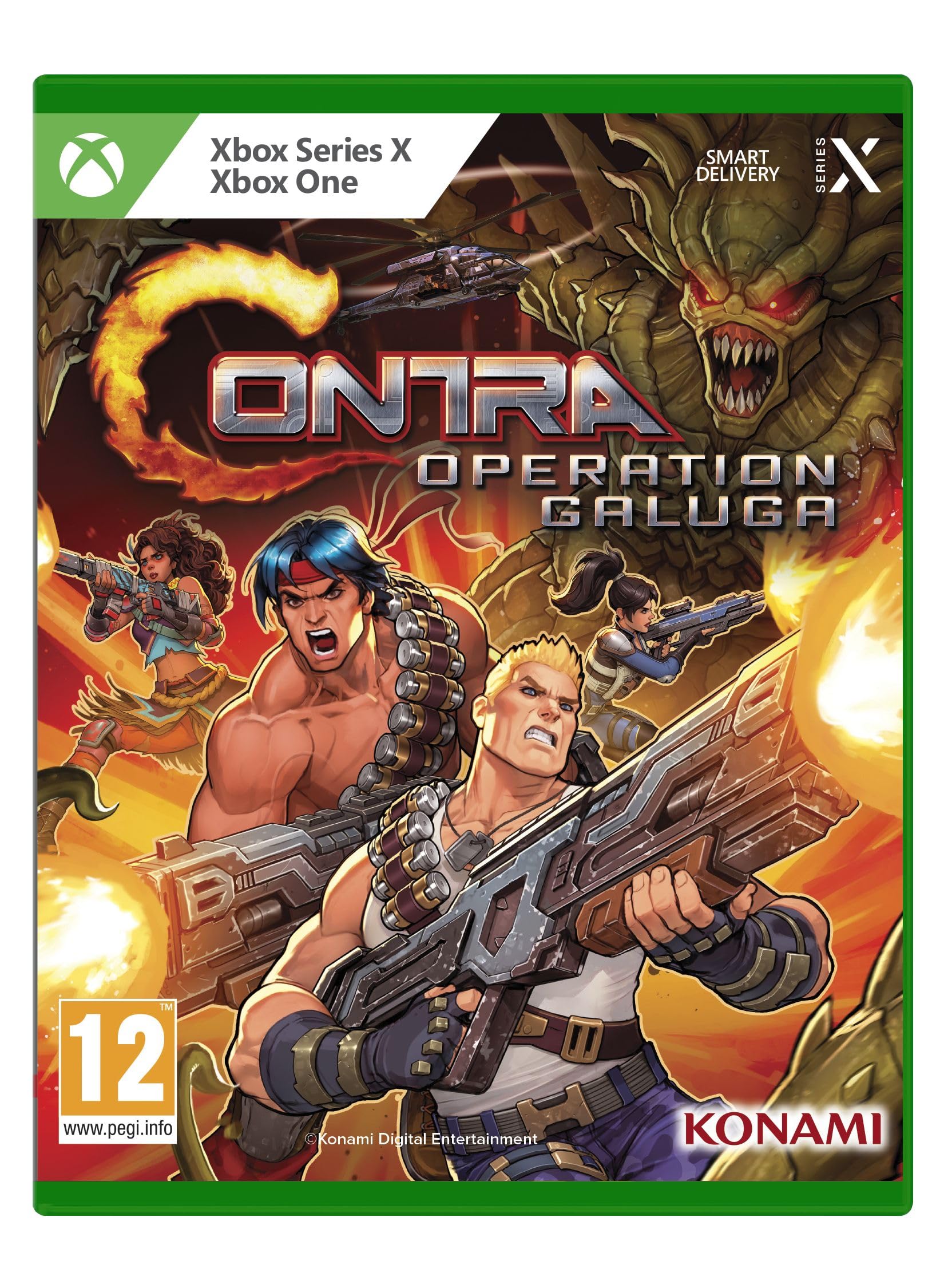 Contra: Operation Galuga - Xbox Game (English Version) | Classic Run-and-Gun Action Adventure for Xbox Consoles - Perfect for Retro Gaming Fans and Action Shooter Enthusiasts