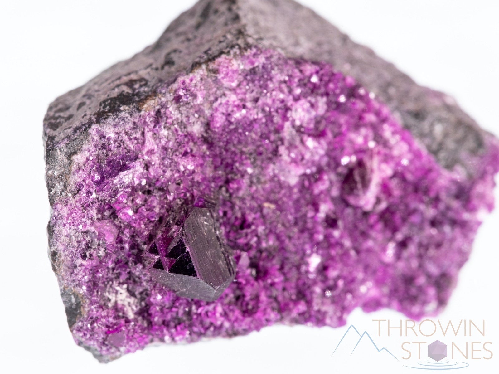 KAMMERERITE Raw Crystal Cluster - Natural Healing Stone for Home Decor, Housewarming Gift & Spiritual Energy | Perfect for Meditation, Feng Shui & Office Desk Decor