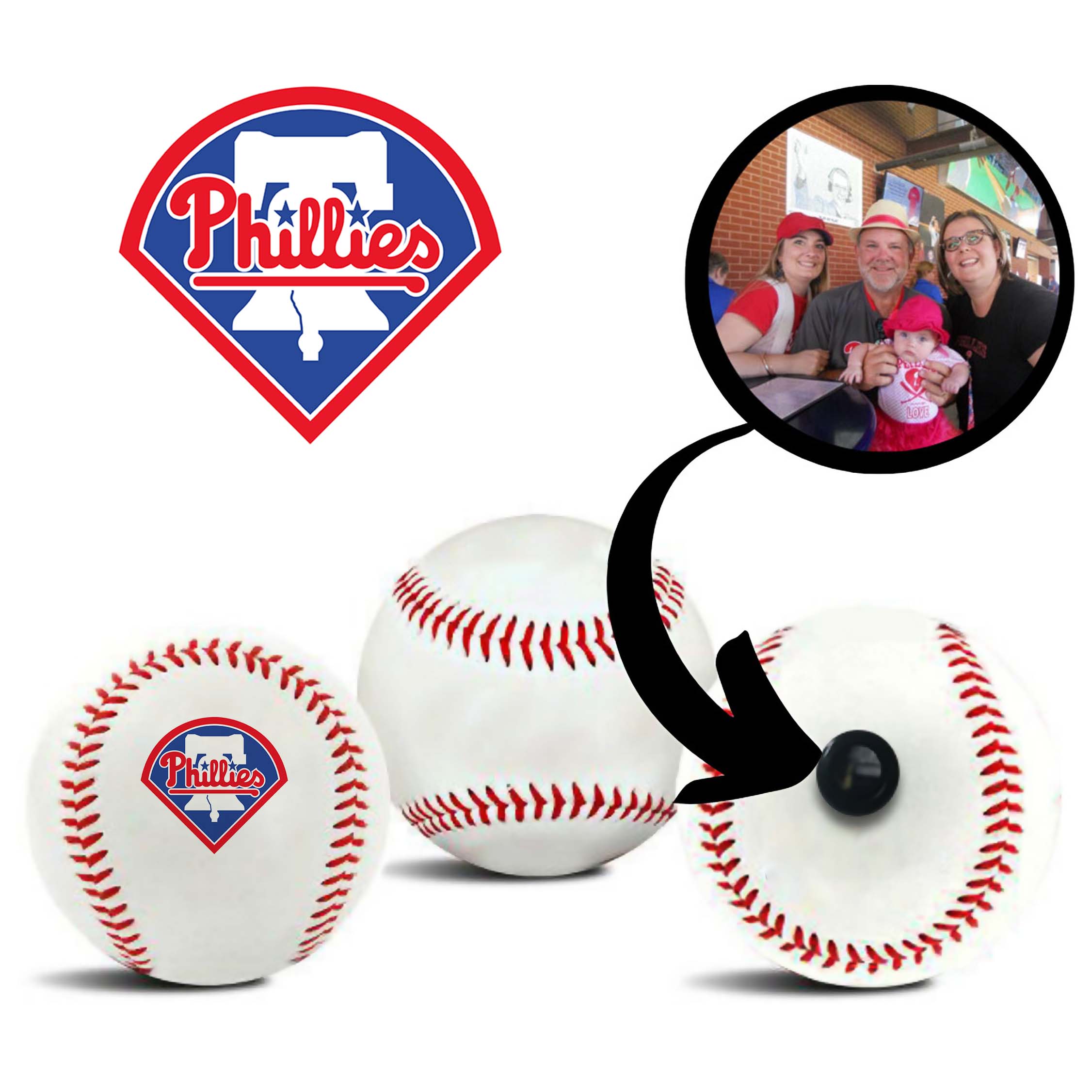 Philadelphia Phillies MLB Baseball Jersey with Team Logo - Perfect for Games, Fan Events & Sports Collectibles