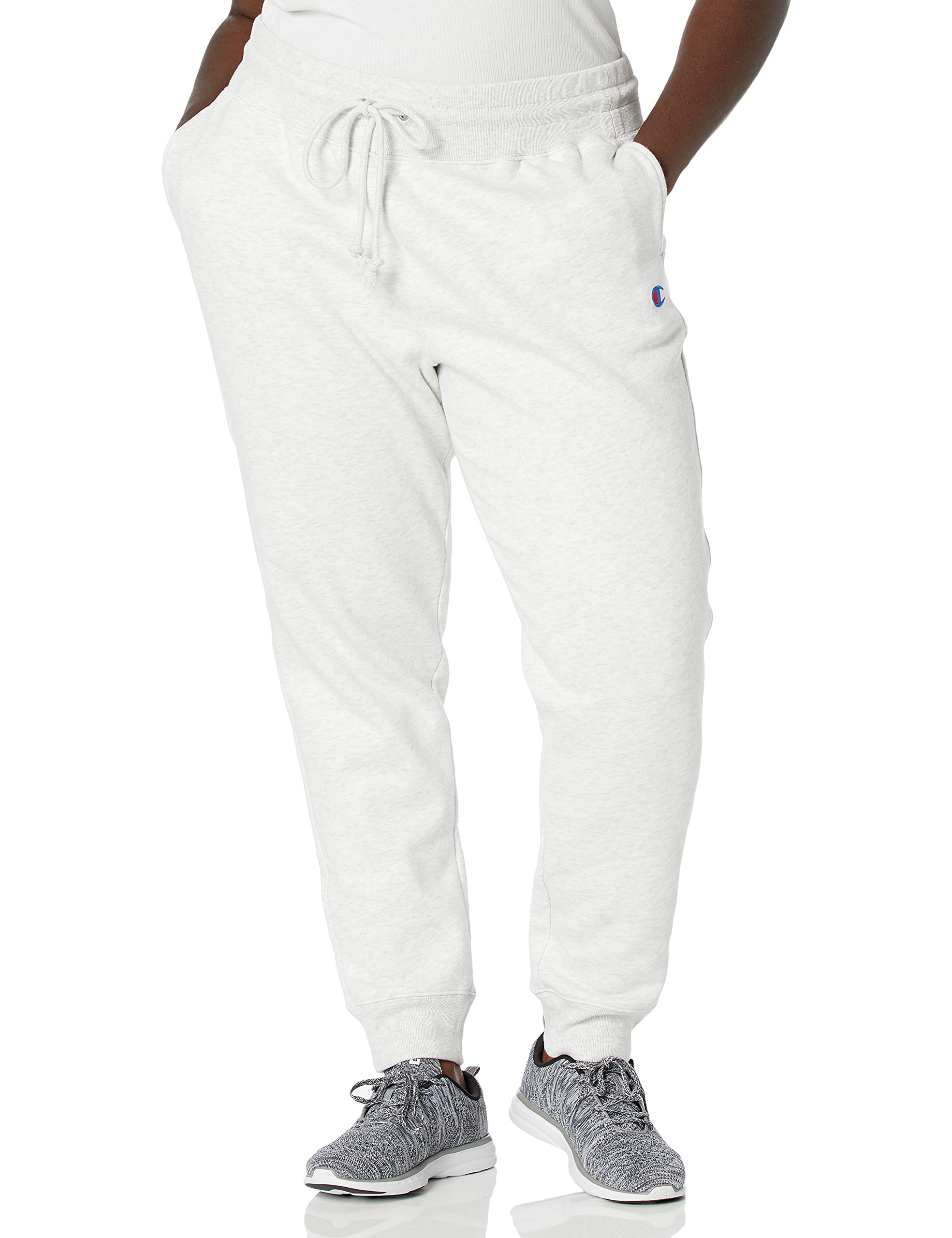 Champion Women's Plus Size Reverse Weave Jogger Pants - Soft Fleece Lined Sweatpants for Lounge & Workout (Retired Colors) | Perfect for Yoga, Running & Casual Wear