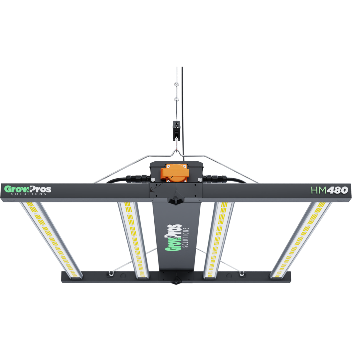 GrowPros Solutions HM480 Full Spectrum LED Grow Light for Indoor Plants - Hydroponics, Greenhouse & Home Gardening