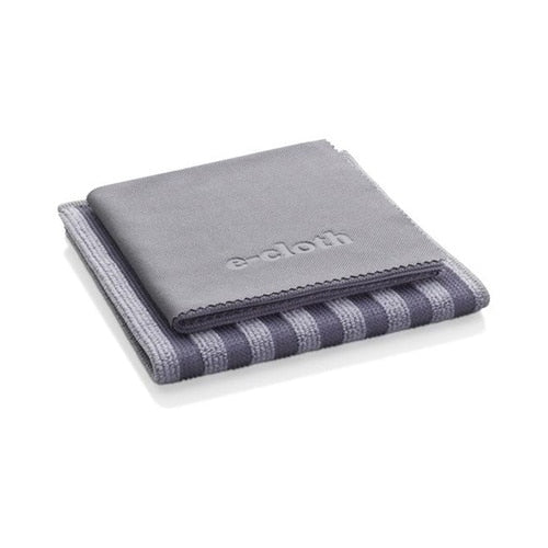 Premium Stainless Steel Cleaning Cloths - 2 Pack | Streak-Free Shine for Appliances, Cookware & Surfaces | Ideal for Kitchen, Bathroom & Outdoor Use