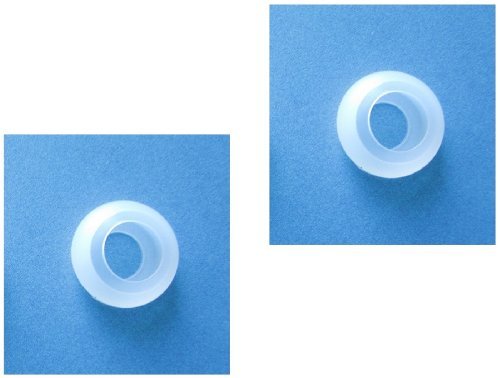2pcs Large (L) Size Replacement Eargels for Motorola Elite Sliver 1 & Sliver II 89592N 2nd Gen Wireless Headset - Soft Comfort Earbud Tips for Noise Isolation & Secure Fit - Perfect for Office Calls, Gym Workouts & Travel