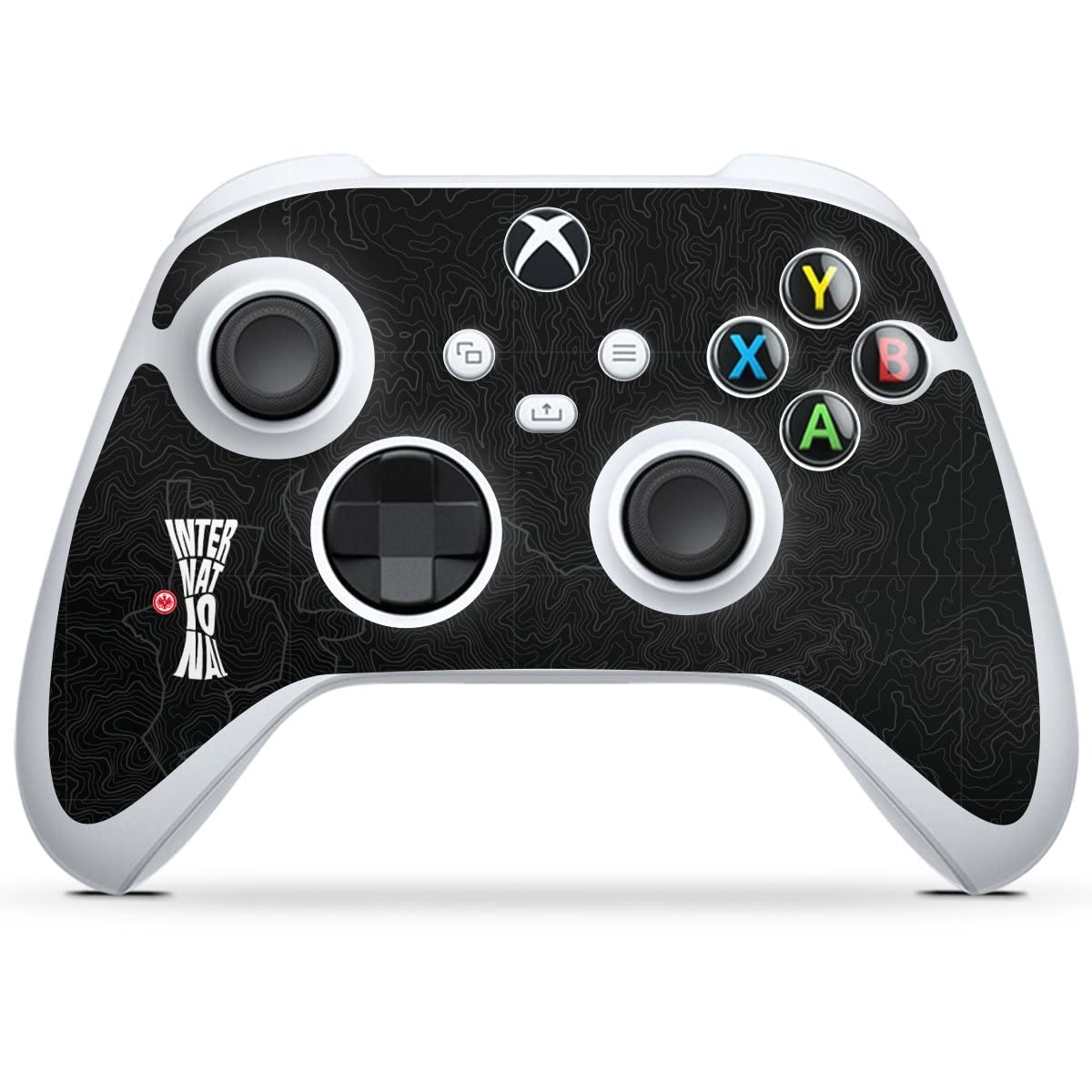 DeinDesign Skin Compatible with Microsoft Xbox Series S Controller - Eintracht Frankfurt Bundesliga Officially Licensed Sticker - Perfect for Gaming, Collecting & Personalizing Your Console