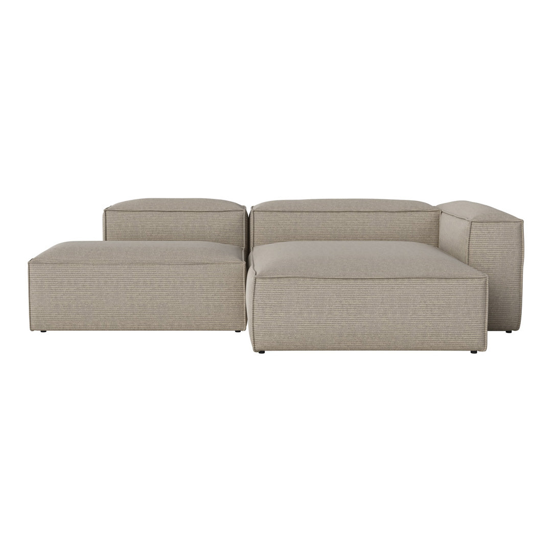 Cosima 2 Seater Sofa with Open End & Chaise - Modern Living Room Furniture for Small Spaces | Perfect for Apartments, Condos and Cozy Home Decor