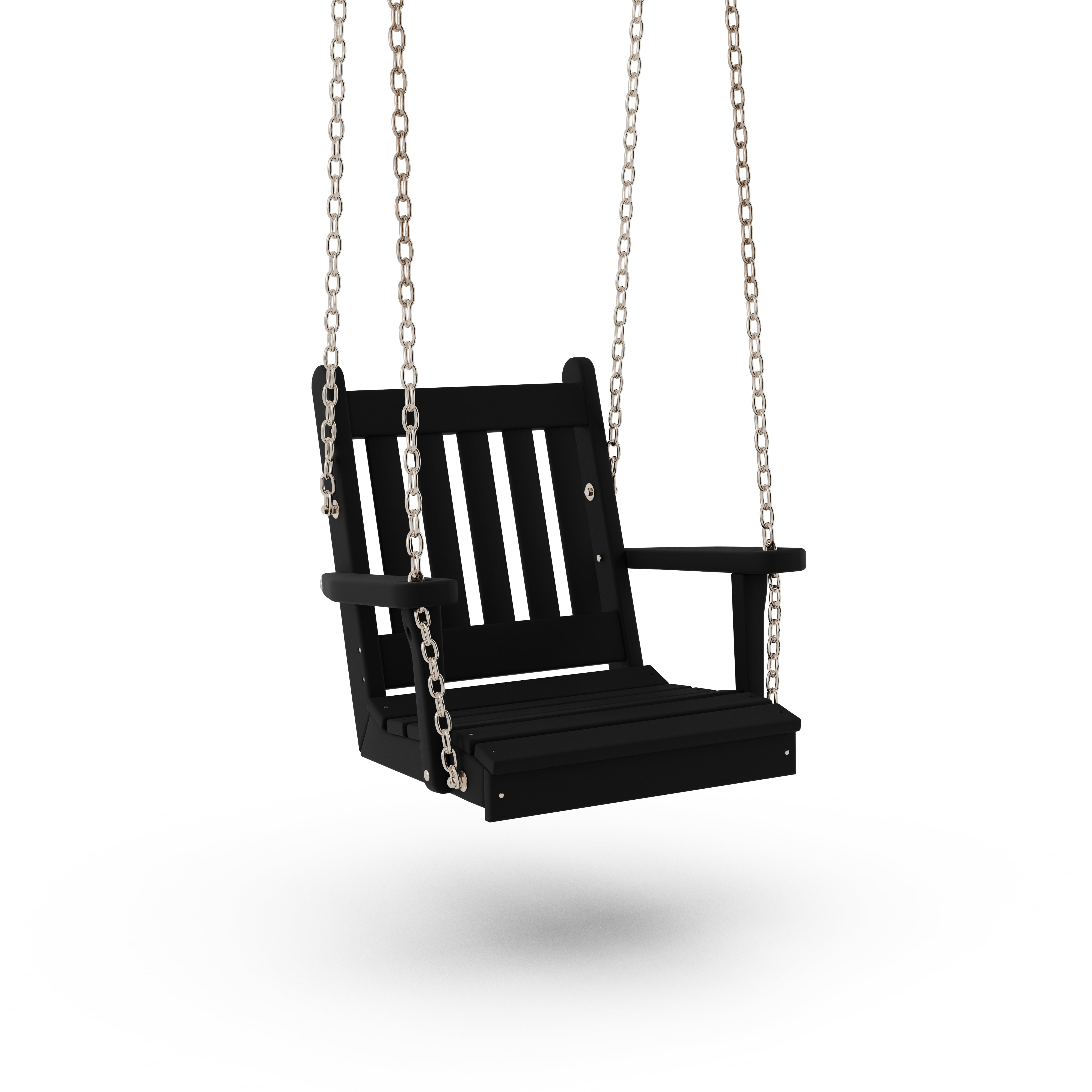 Keystone Amish Co. Franklin Swing Chair - Handcrafted Wooden Porch Swing for Outdoor Relaxation - Perfect for Patio, Garden, and Backyard Lounging