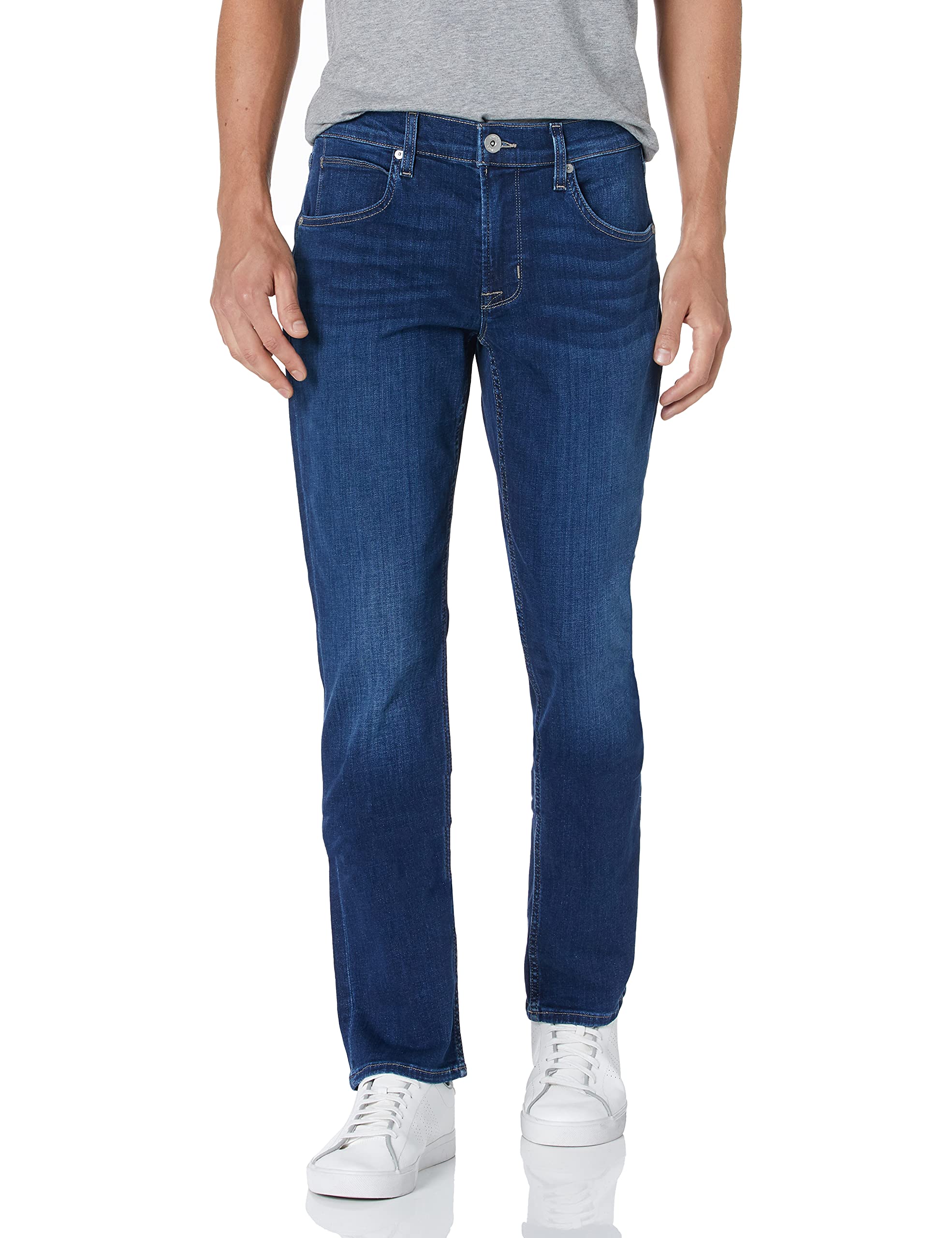 HUDSON Men's Byron Straight Leg Jean - Classic Fit Denim Pants for Casual Wear, Work & Everyday Outfits