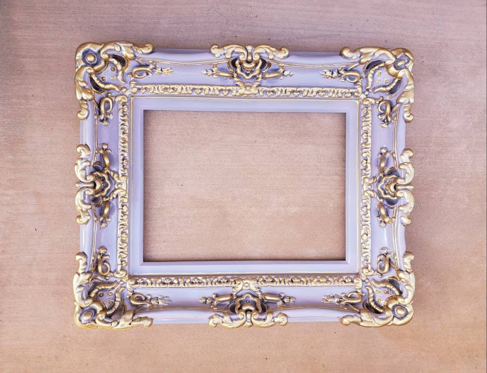 11x14 Lavender Picture Frame - Elegant Baby Photo Display for Girls Nursery, Bedroom Decor & Gift Idea | Classic Wooden Frame for Cherished Memories