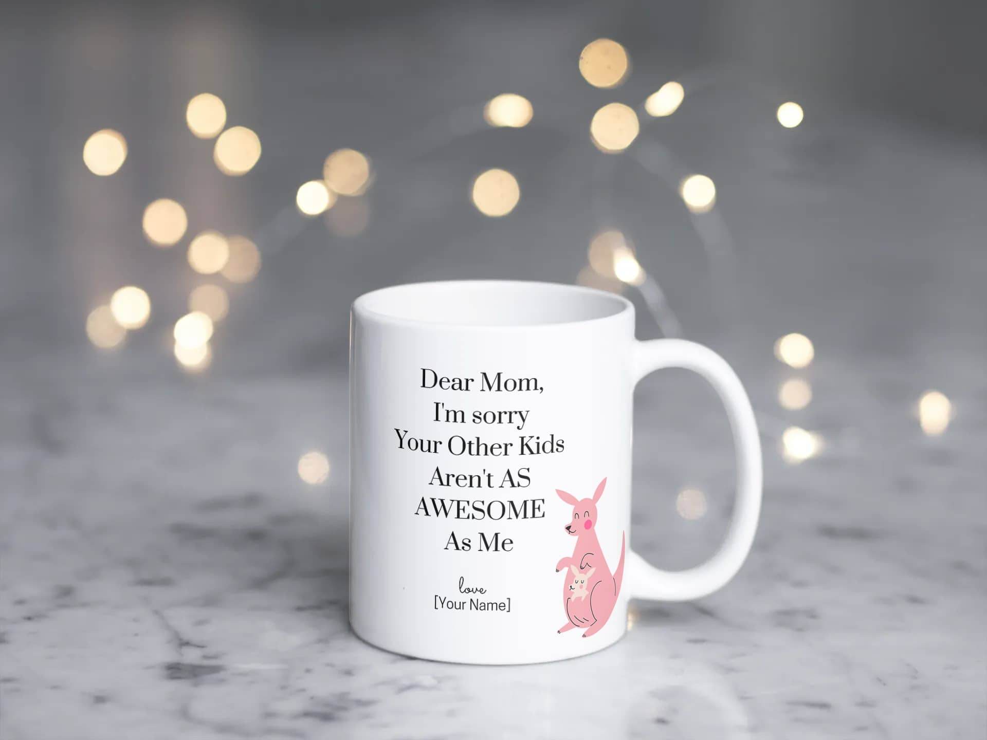 Best Mother's Day Gift Ideas - Personalized Coffee Mug with Heartwarming Quotes - Perfect for Tea, Coffee & Hot Chocolate Lovers - Great for Home, Office & Special Occasions