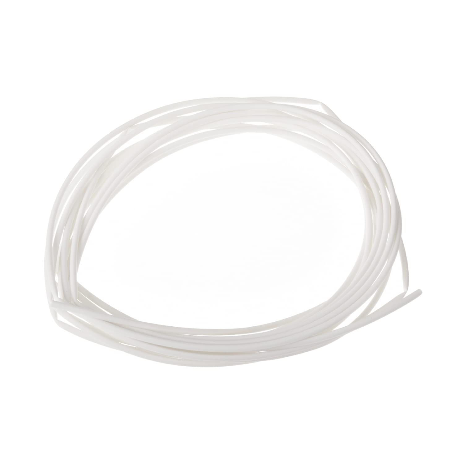 Othmro PE Plastic Industrial Heat-Shrink Tubing - 26.25FT Length, 0.16inch Inner Diameter, 2:1 Shrink Ratio - Electrical Heat Shrink Wrap Cable Sleeve for Insulation Protection - White - Perfect for Cable Bonding, Wire Repair, and Electrical Projects