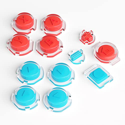 Left Blue & Right Red & Clear