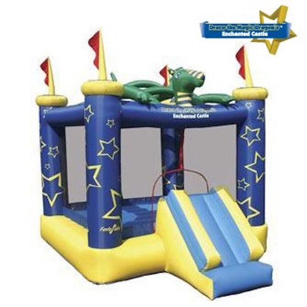 KidWise Draco the Magic Dragon Inflatable Bounce House for Kids - Outdoor Birthday Party, Backyard Play, Summer Water Games & Indoor Fun