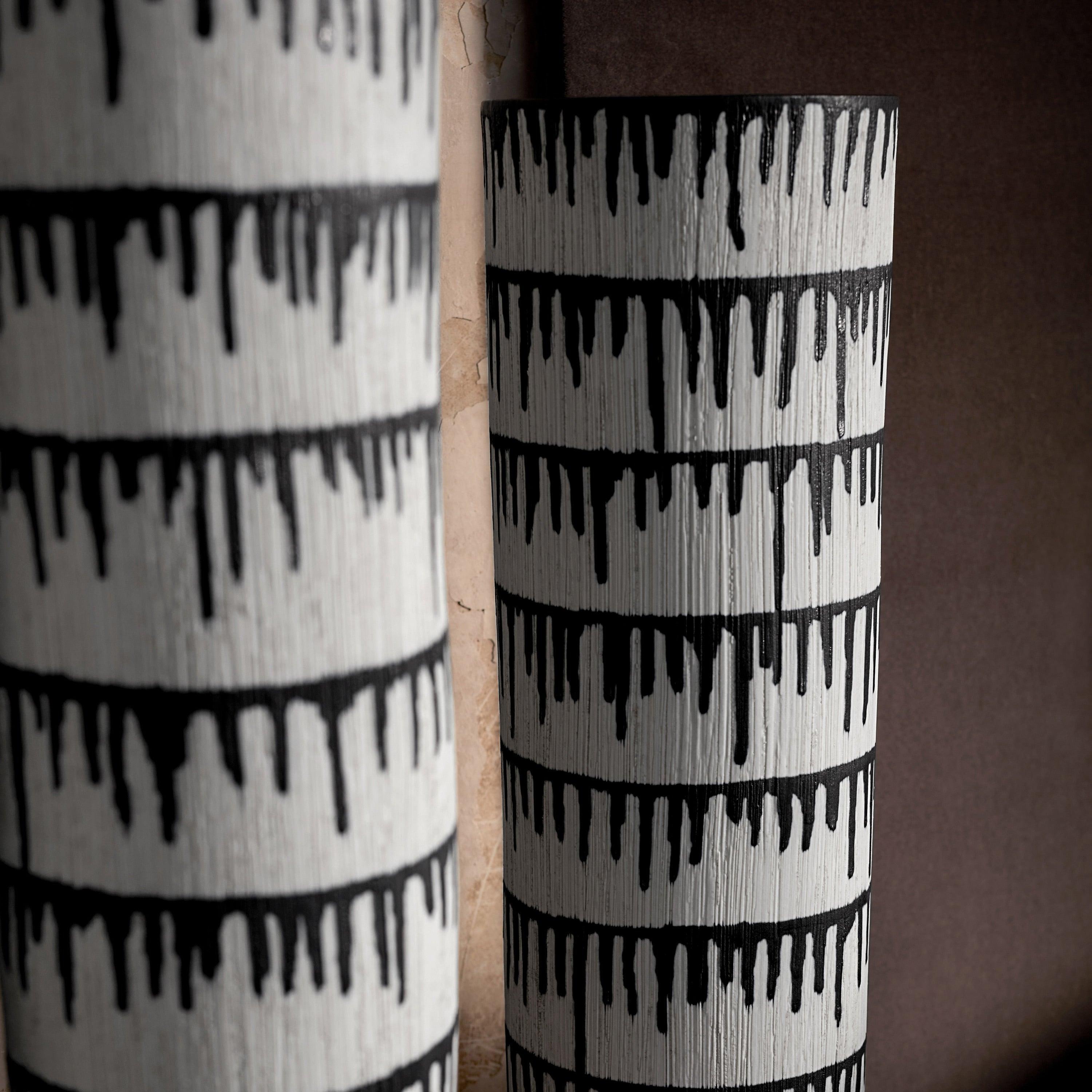 Tokasu Large Modern Ceramic Vase for Home Decor - Perfect for Living Room, Dining Table, and Office Centerpiece