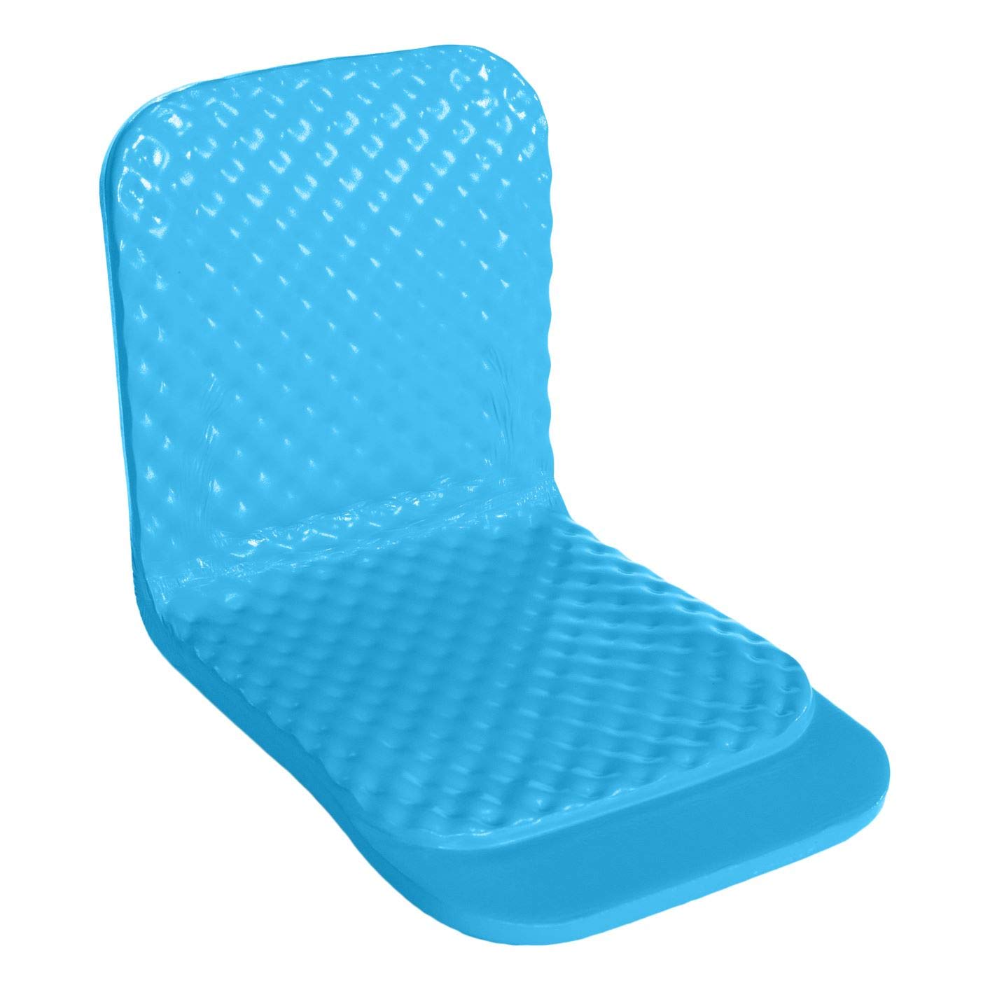 TRC Recreation Folding Poolside Chair - Lightweight, Durable & Comfortable Outdoor Lounge Chair for Beach, Lake, or Backyard - Marina Blue
