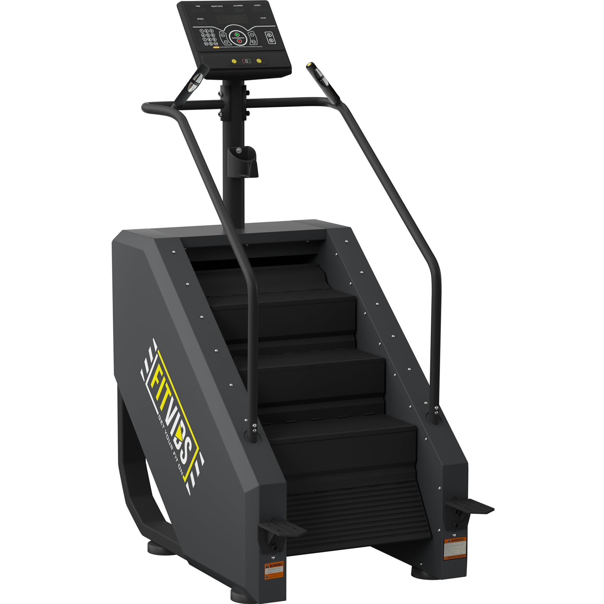 Commercial Grade Stair Stepper Machine - Continuous Climbing Stepper for Cardio & Lower Body Workouts - Home Gym & Office Fitness Equipment