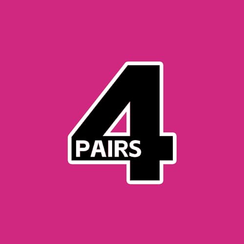 4 Pairs Rose